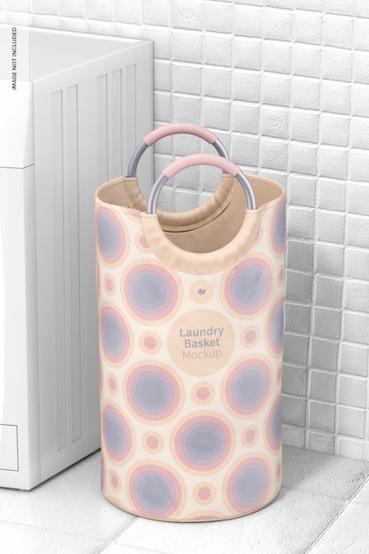 Download Free Psd Laundry Basket Mockup