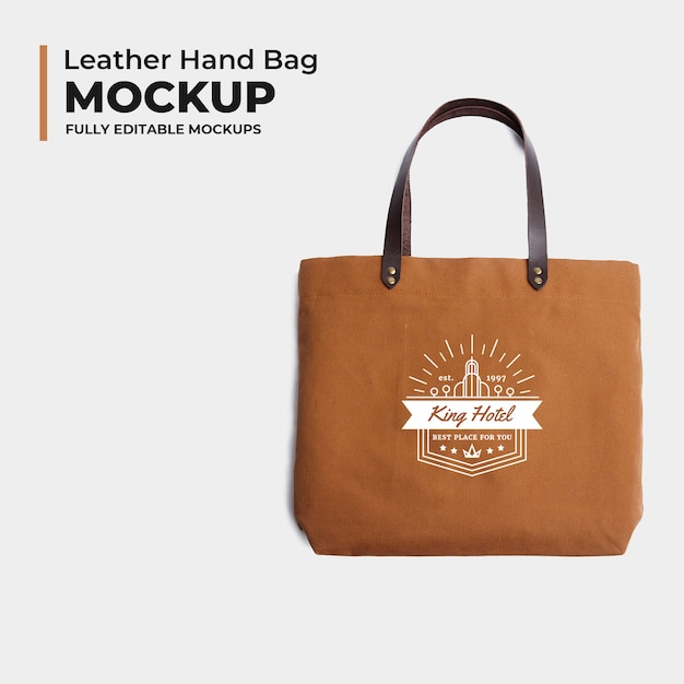Download Leather bag mockup template PSD file | Premium Download