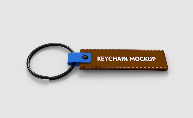 Download Premium Psd Leather Keychain Mockup