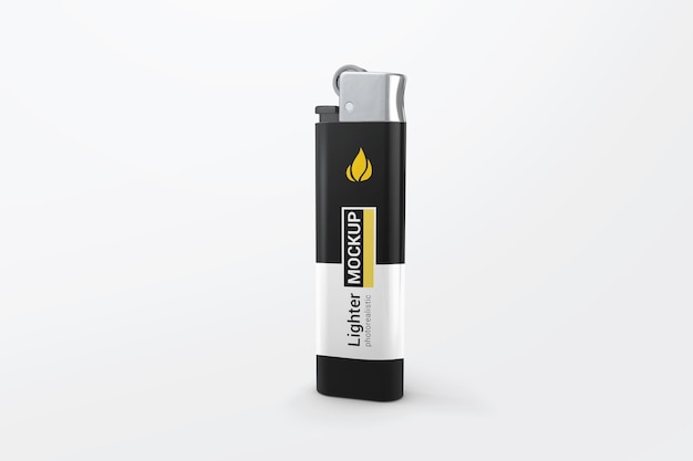 Download Lighter mockup PSD file | Premium Download