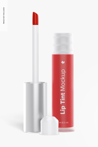 Opened Lipstick Tube Mockup Free