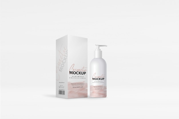 Liquid soap mockup | Premium PSD File