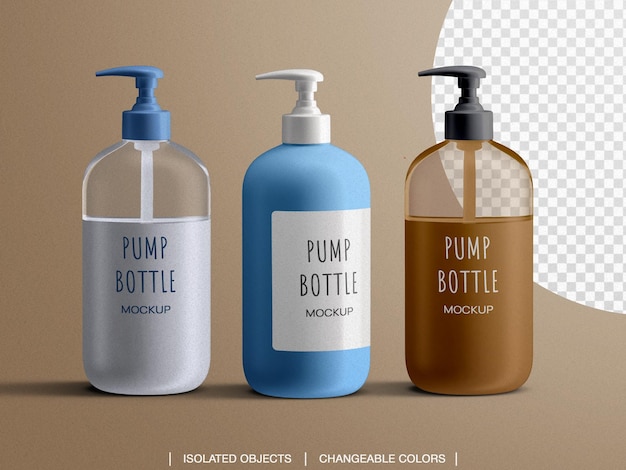 Premium Psd Liquid Soap Pump Bottle Dispenser Advertising Mockup And Scene Creator Isolated