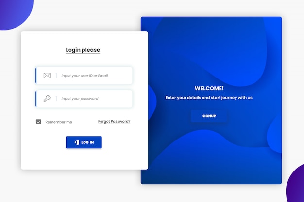 premium-psd-login-page-template