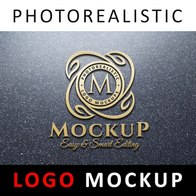 Download 3d Logo Mock Up Free PSD - Free PSD Mockup Templates