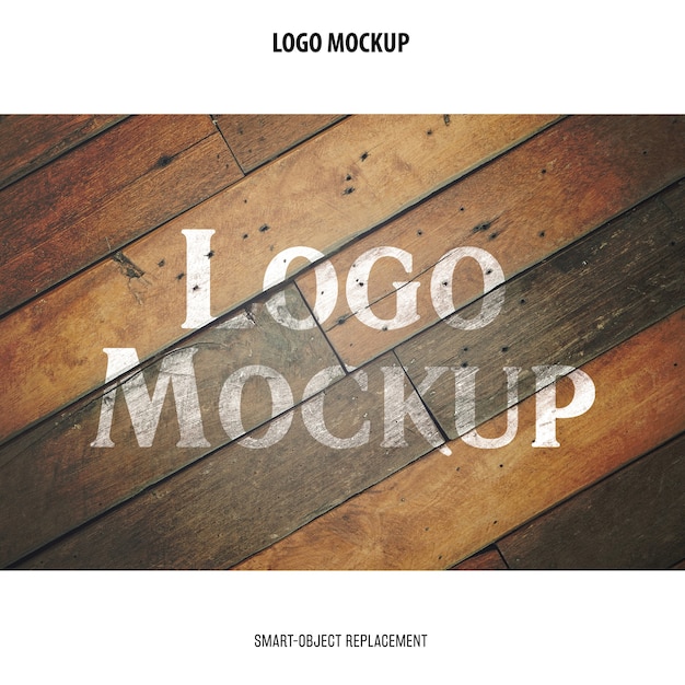 Free PSD | Logo mockup