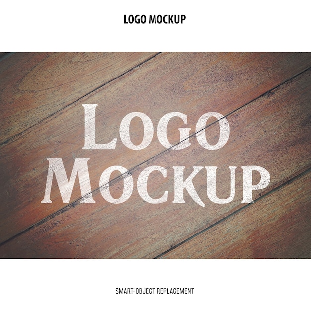 Free PSD | Logo mockup