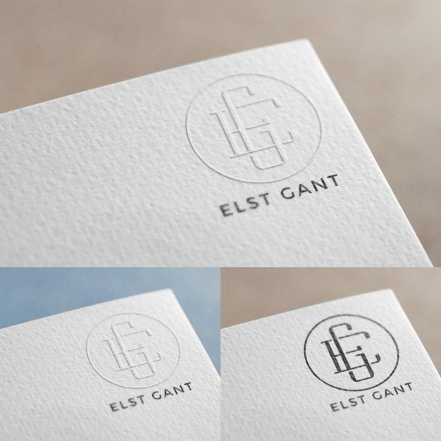 Download Free Psd Logo In Paper Mock Up PSD Mockup Templates