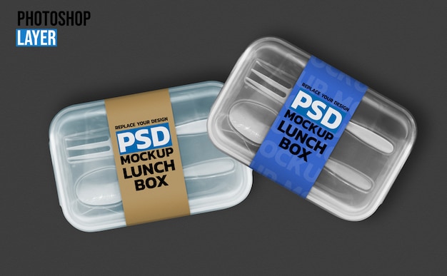 Download Lunch box mockup design | Premium PSD File