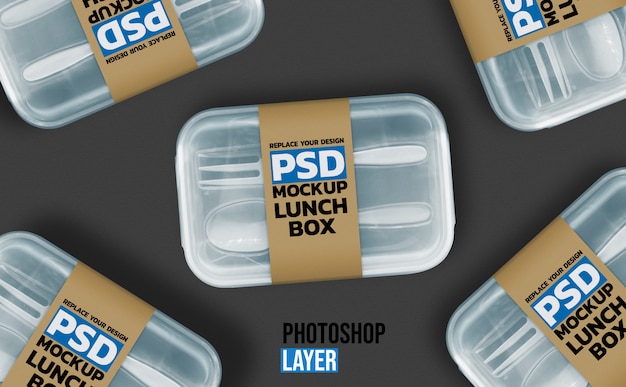 Download Lunch box mockup design | Premium PSD File