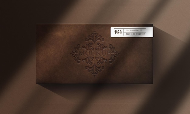 Download Premium Psd Luxury Close Up Leather Box Mockup
