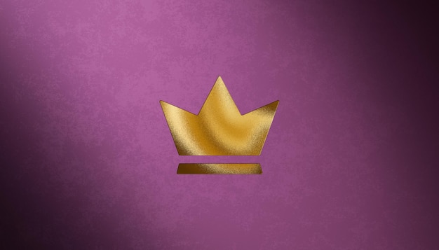 Premium PSD | Luxury letterpress logo mockup on purple velvet background