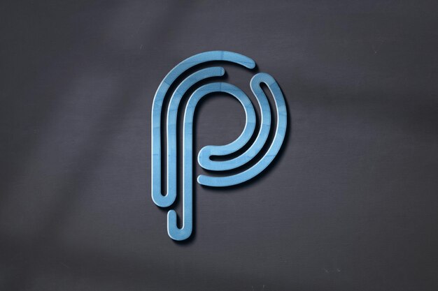 Download Premium PSD | Luxury logo mockup design psd
