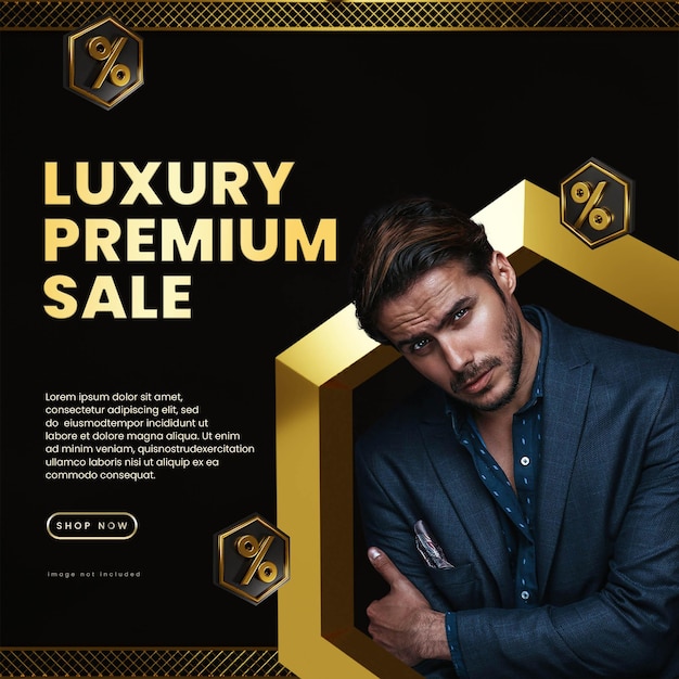 Premium PSD | Luxury Premiun Social Media Template