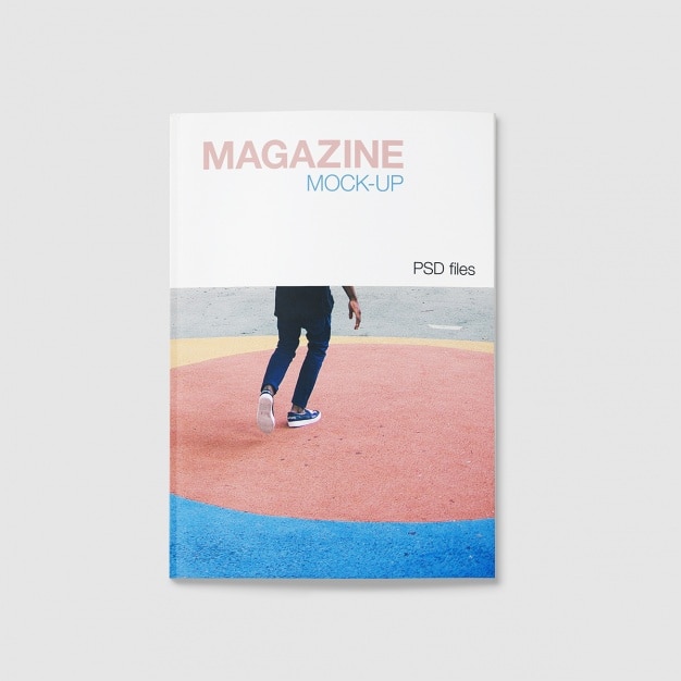 magazine mock up template