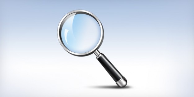 Download Free PSD | Magnifying glass search icon