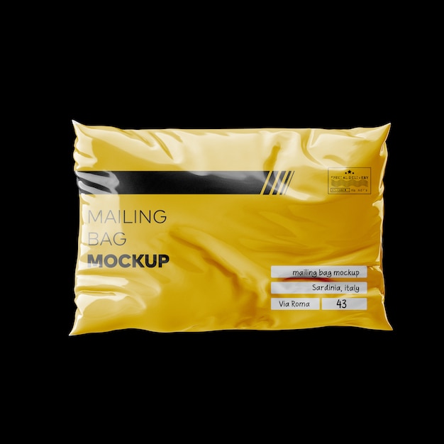 Download Premium Psd Mailing Bag Mockup