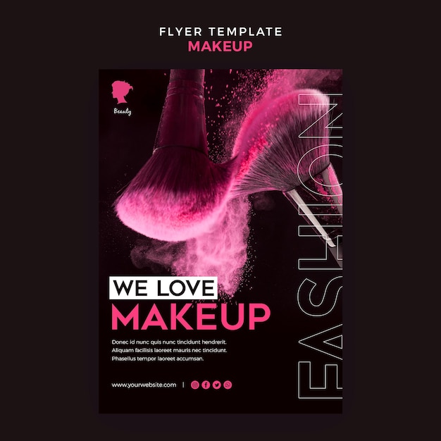 makeup flyer templates free download makeup flyer templates free download