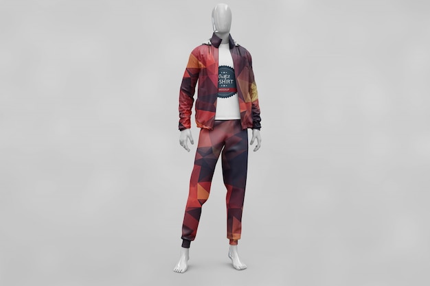 Download Man sport clothes mock up | Premium PSD File