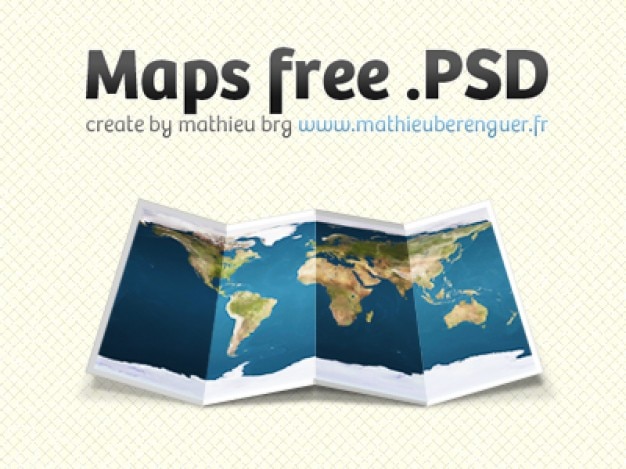 Download Map free psd | Free PSD File