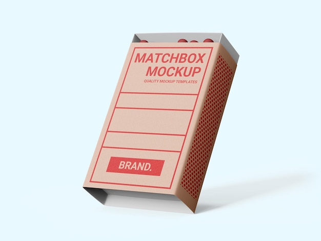 Download Premium Psd Match Box Mockup Template