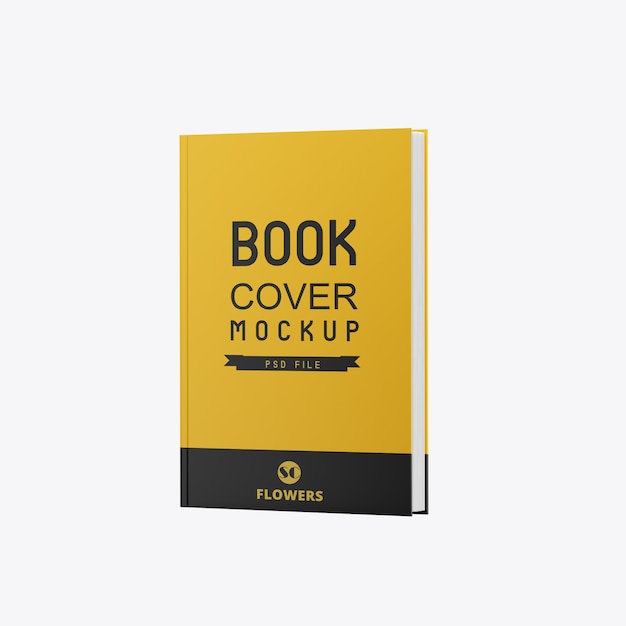 Premium PSD | Matte book mockup
