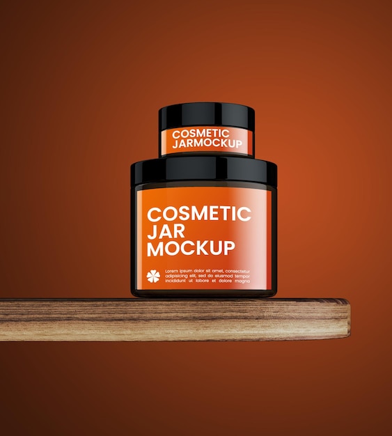 Download Premium Psd Matte Cosmetic Jar Mockup