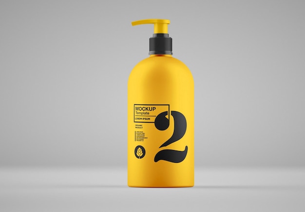 Download Premium Psd Matte Soap Bottle Mockup Design