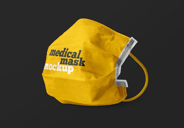 Download Medical mask mockup | Premium PSD File PSD Mockup Templates
