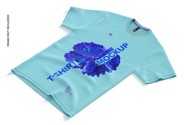 Download Premium PSD | Men's cotton short sleeve t-shirt mockup