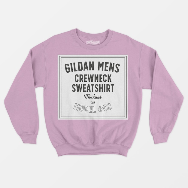 Download Mens crewneck sweatshirt PSD file | Free Download