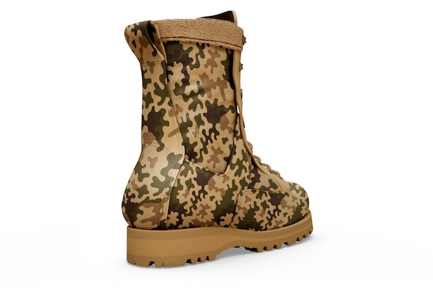 Download Militar boots mockup | Free PSD File
