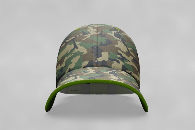 Military cap mockup Free Psd
