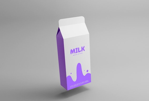 Download Milk packaging mockup premium psd | Premium PSD File