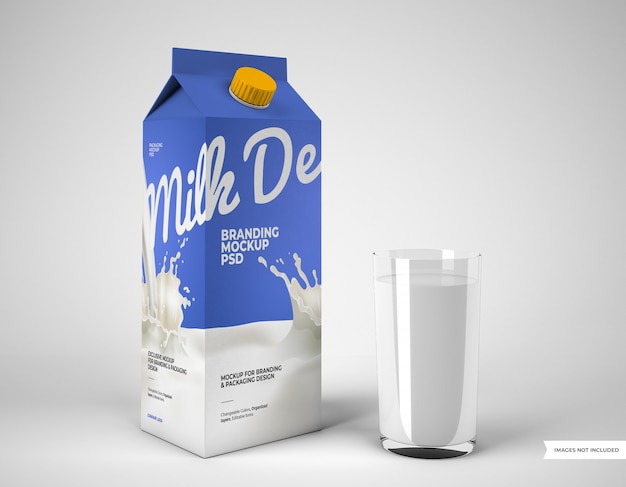 Download Milk Box Mockup Psd 100 High Quality Free Psd Templates For Download PSD Mockup Templates