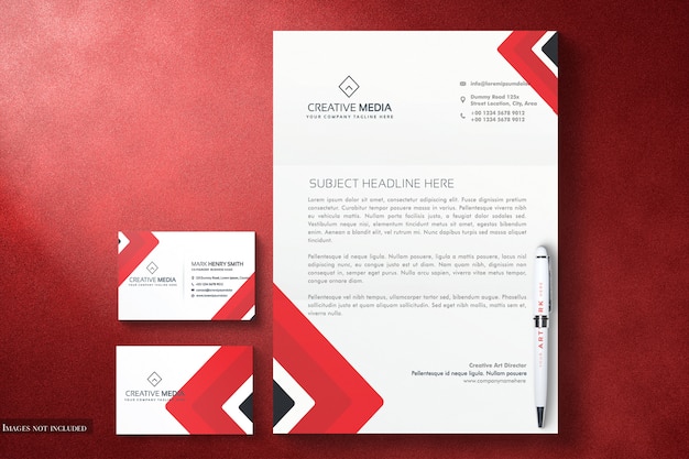 Download Premium Psd Minimal Identity Stationery Mockup Set For Your Professional Design Presentation PSD Mockup Templates