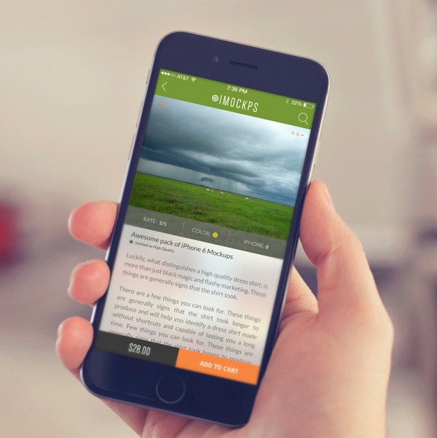 Download Mobile phone screen mock up design PSD file | Free Download