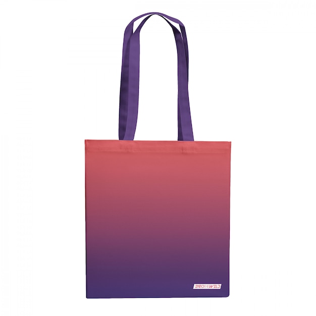 Mockup of canvas tote shopping bag isolated | Premium PSD File