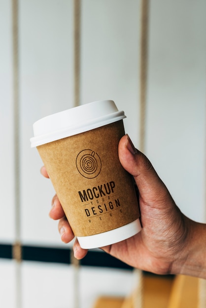 Download Mockup of a disposable coffee cup PSD file | Free Download