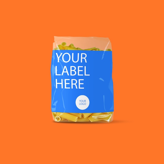 Download Premium PSD | Mockup of pasta package