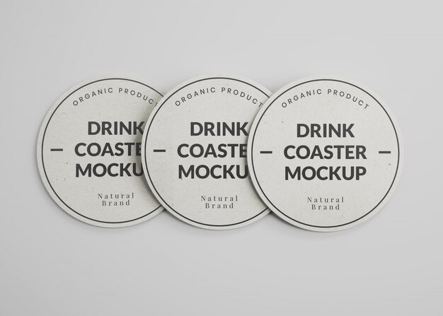 paper drink coasters
