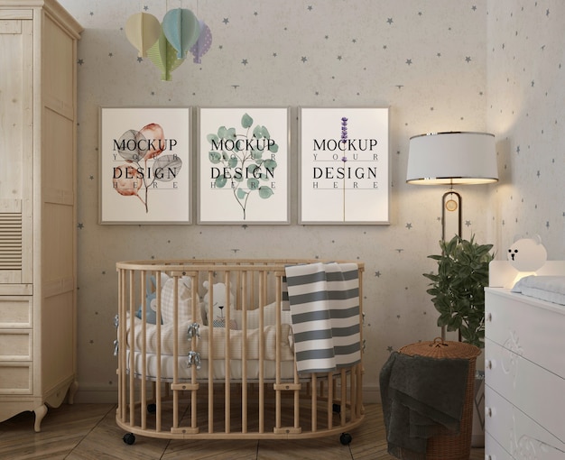 modern baby bedroom