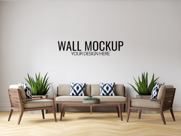 Download Free Modern Interior Living Room Wall Background Mockup With Furniture Use our free logo maker to create a logo and build your brand. Put your logo on business cards, promotional products, or your website for brand visibility.