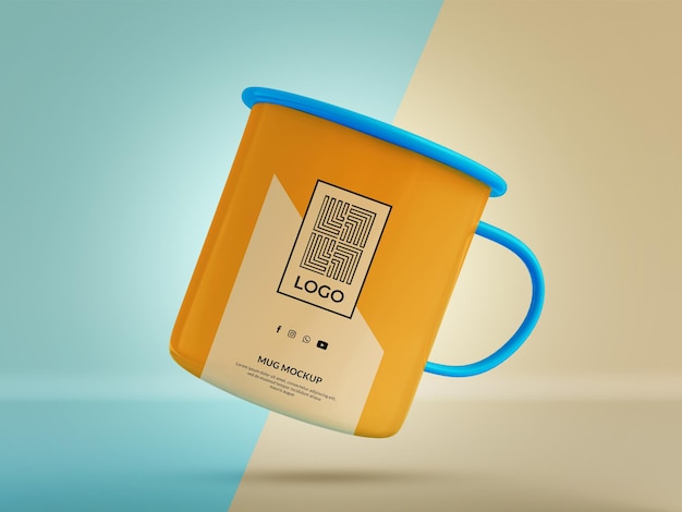 Download Premium Psd Mug Mockup 3d Render Realistic