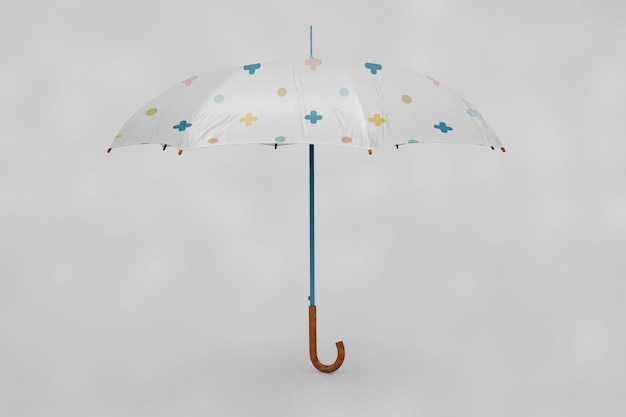 Download Premium PSD | Multicolor umbrella mock up