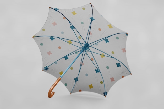 Download Premium PSD | Multicolor umbrella mock up