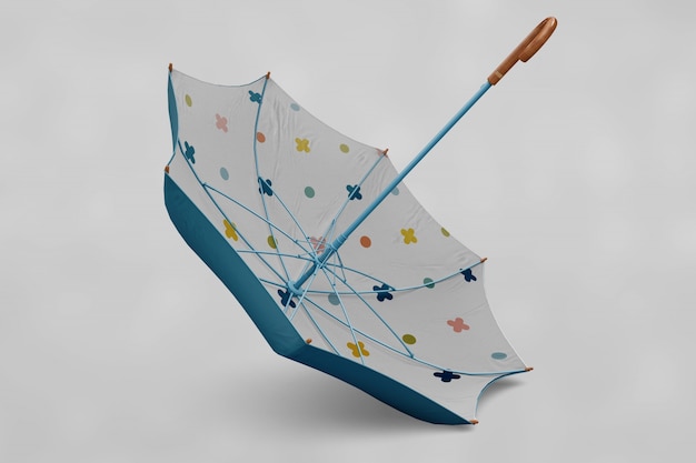 Download Multicolor umbrella mock up | Premium PSD File