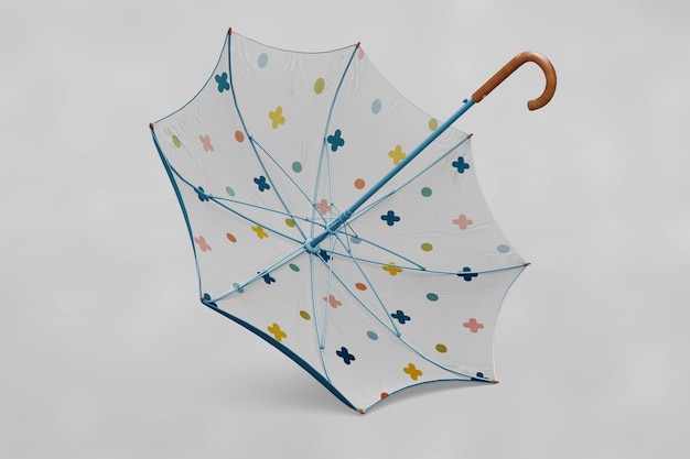 Download Multicolor umbrella mock up | Premium PSD File