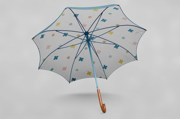 Download Multicolor umbrella mock up | Premium PSD File
