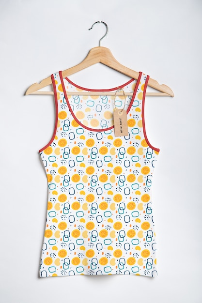 Download Get Sleeveless Shirt On Hanger Mockup Gif Yellowimages ...